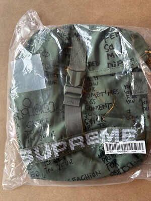 Supreme Military Field Side Bag Olive SS23 Supreme New York 2023