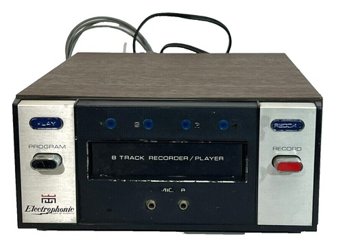 NATIONAL RS-805U 8-Track Stereo Record Deck Vintage AC100V 50/60Hz