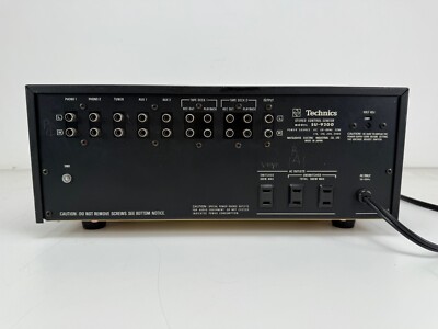 Technics SU - 9200 Stereo Control Center - Stereo Amplifier | eBay