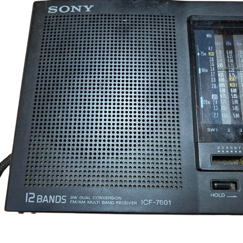 SONY ICF-7601 High-Performance Portable Receiver FM/MW/SW10 Band