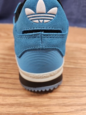 New Adidas ZX 750 Black Sky Rush Men's Size 8 Athletic Sneaker