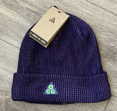Nike ACG Peak Trail Purple Youth Kids Outdoor Beanie Sz OSFM NEW