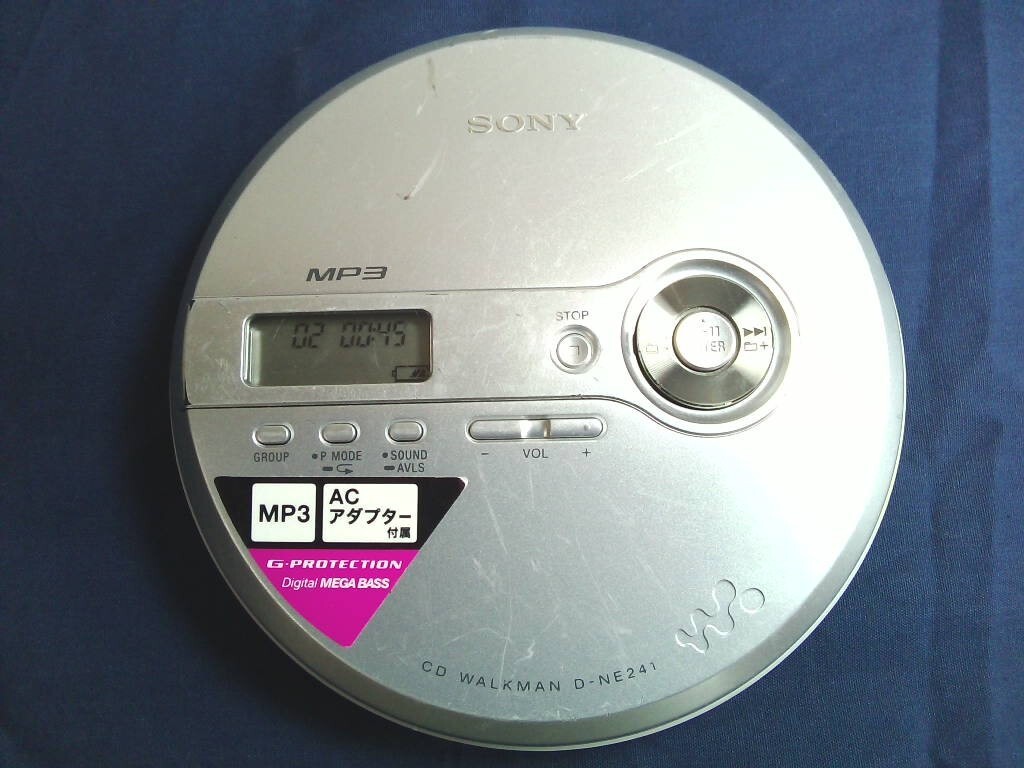SONY CD Walkman MP3 D-NE241 Portable CD player Working Tested | eBay