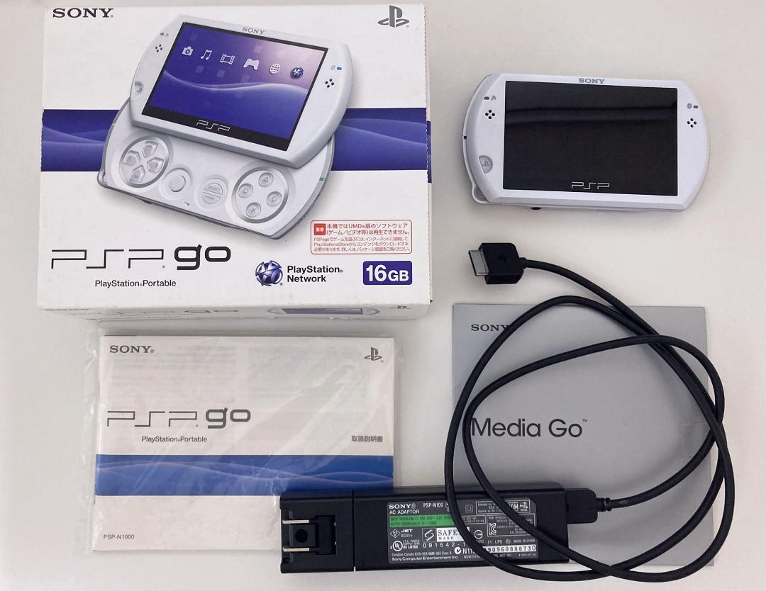 PSP GO PlayStation portableGo Piano White PSP-N1000 PW Box Set | eBay