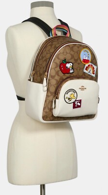 Coach x Peanuts Snoopy Backpack | eBay