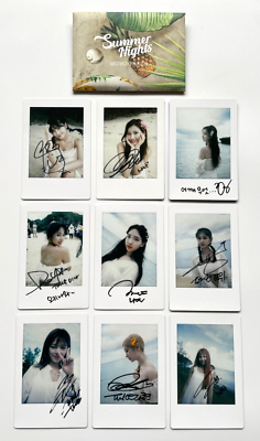 TWICE Summer Nights Monograph Photobook Photo book + Photocard