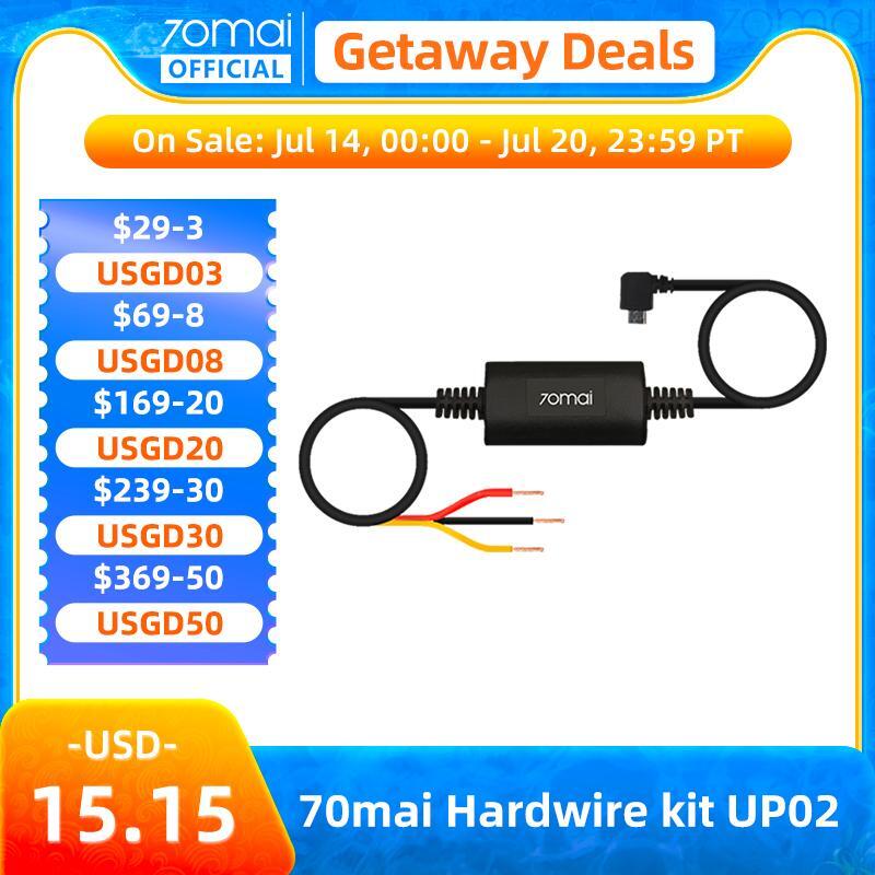 70mai Parking Surveillance Cable Up02 for 70mai A200 M200 S500 4k