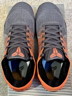 Size 9 - Nike Kobe 11 XI Easter Low Top 2016 Grey Orange 822675