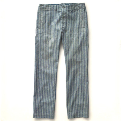 POLO RALPH LAUREN DOUBLE RL RRL 1940s BRITISH STRIPED OFFICER