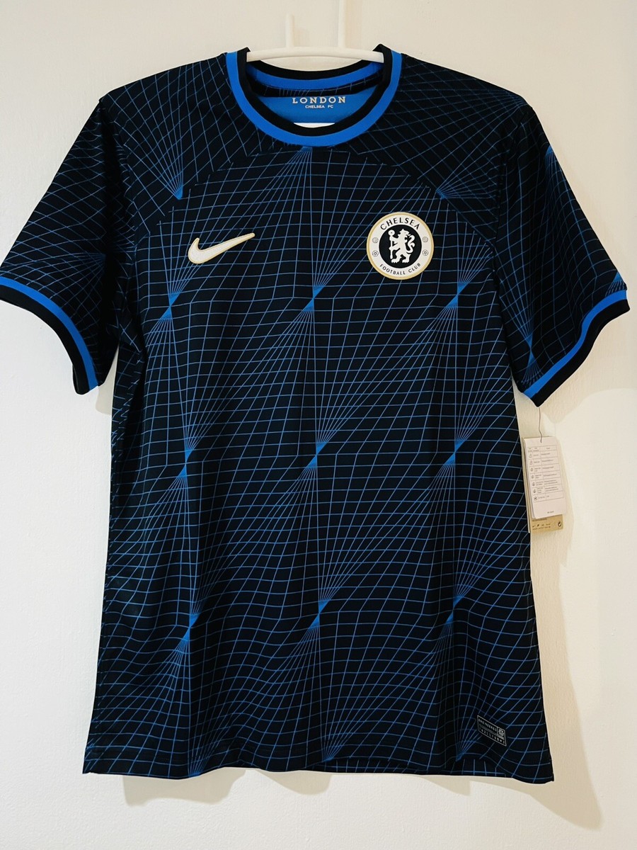 Chelsea 23/24 Away Men's Soccer Stadium (DRI-FIT) Jersey Size M | eBay