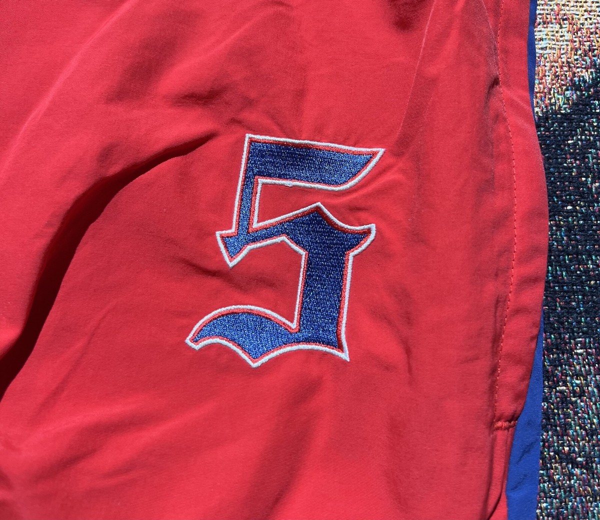 Supreme Old English Track Jacket Light Navy Size Extra Large Brand