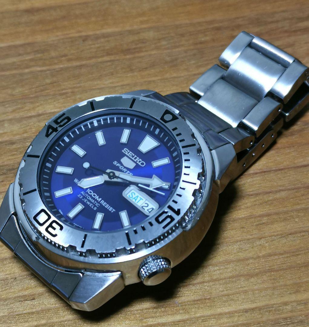 Seiko 5 Sports Blue Men's Watch - 7S36-02T0 for sale online | eBay