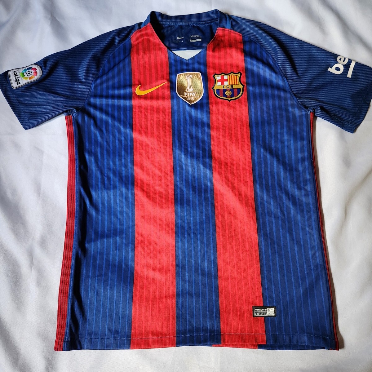 Nike FC Barcelona 2016/17 Neymar Jr #11 Home Soccer Football Men's