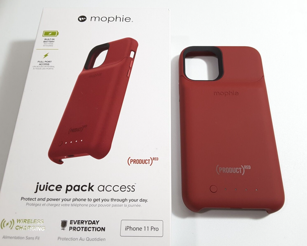 Mophie Juice Pack Battery Case & USB-A to USB-C Cable iphone 11
