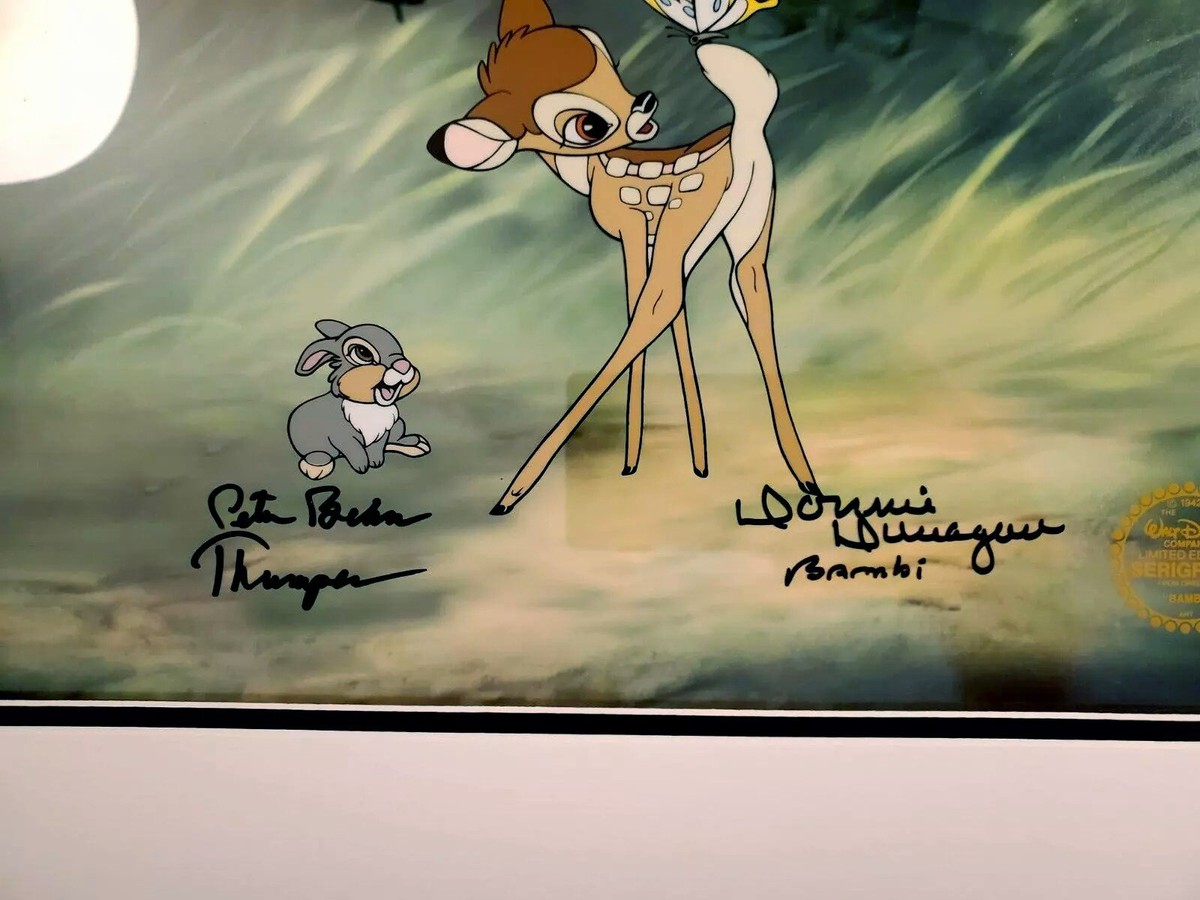 ディズニー 限定版セル画 [バンビ They Call Me Thumper] ディズニー