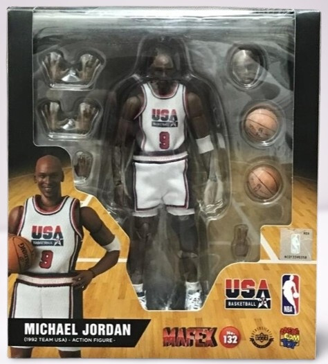 Authentic Medicom Toy Mafex No.132 Michael Jordan (1992 Team USA