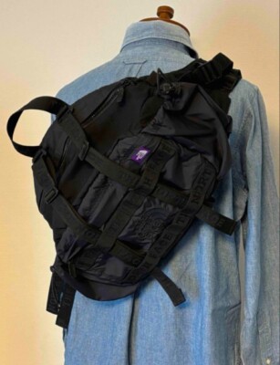 THE NORTH FACE PURPLE LABEL CORDURA Nylon Lumber Pack Bag Black