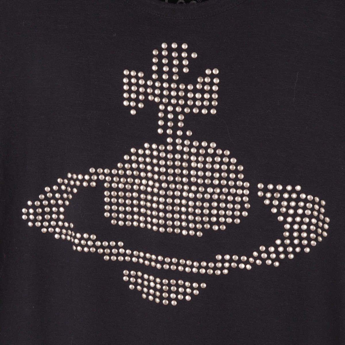 Vivienne Westwood Anglomania Vintage Men's Metal Logo Black T