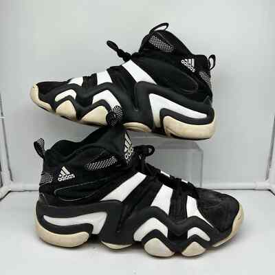 Adidas Shoes Mens 9.5 Crazy 8 Kobe Bryant Black White G21939