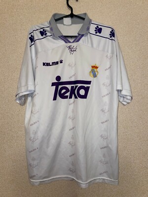 Real Madrid Home football shirt 1994 - 1996 rare mens jersey Kelme