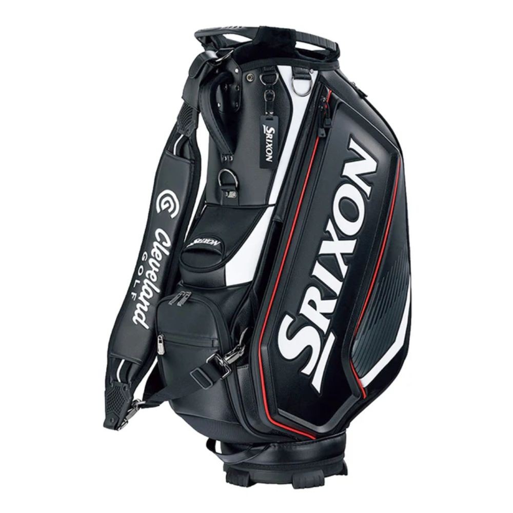 Srixon 軽量キャディバッグ ブラック/ホワイト/レッド Srixon Z ゴルフ