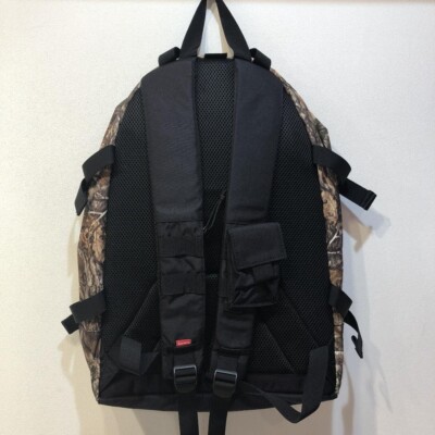 Supreme 19AW Real Tree Camo Backpack Nylon Multicolor New with