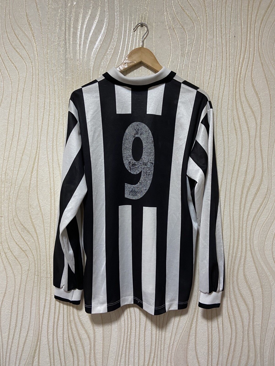 JUVENTUS 1995 1996 HOME SHIRT JERSEY KAPPA LONG SLEEVE sz L MEN #9
