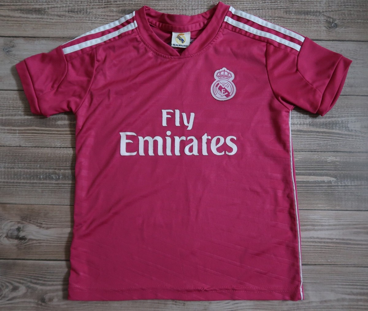 Real Madrid Soccer Jersey BALE 11 shirt Football, Boys Size 2XS | eBay
