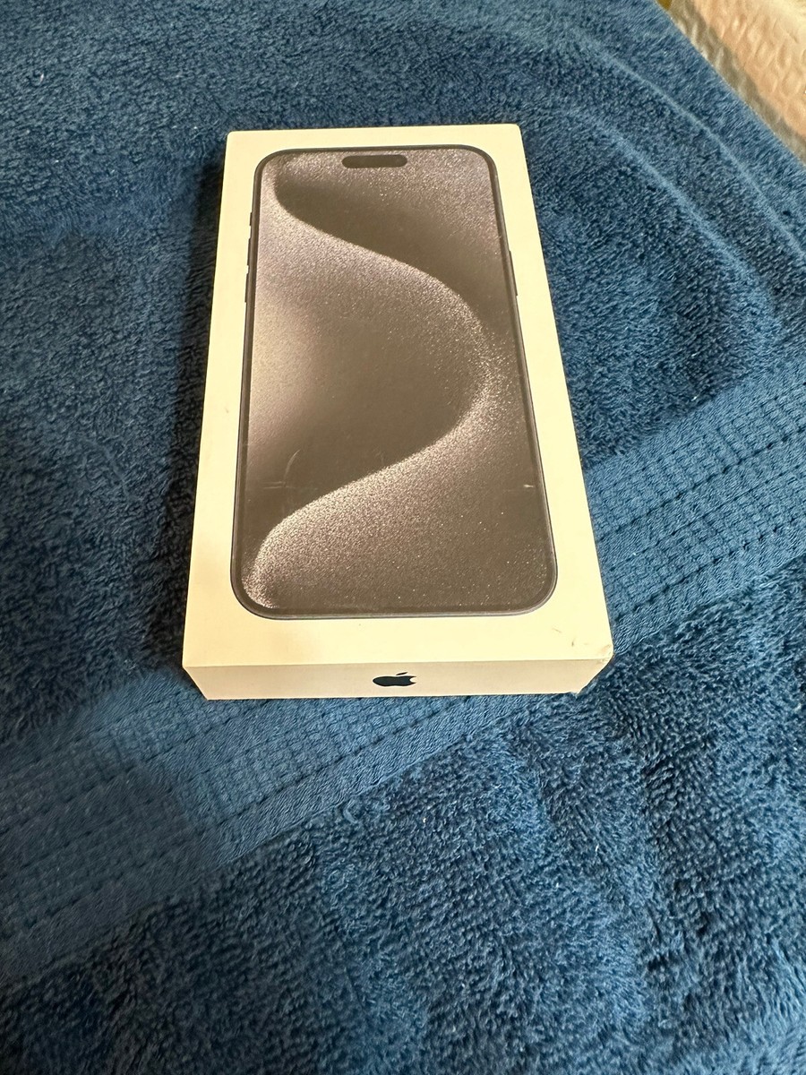 Apple iPhone 15 Pro Max - 256GB - Black Titanium Verizon Only NEW