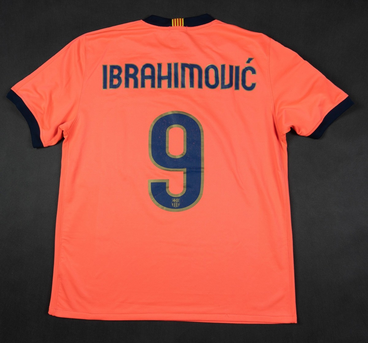 BARCELONA 2009-10 Zlatan Ibrahimovic Away Jersey L 355020-870