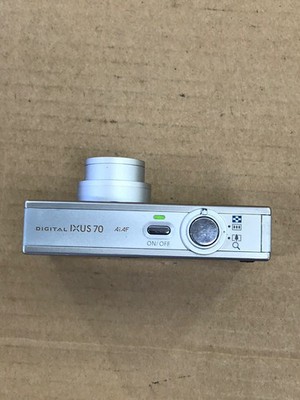 Canon IXUS 70 Digital Camera Silver 7.1MP 3x Optical Zoom | eBay