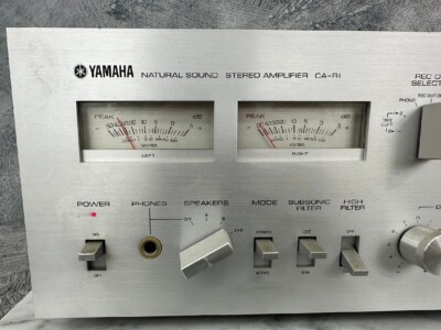 Yamaha CA-R1 Stereo Integrated Amplifier Vintage Audio Used Tested