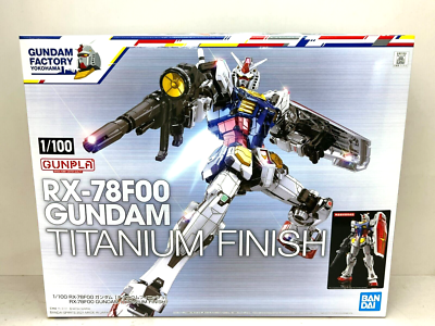 GUNDAM FACTORY YOKOHAMA 1/100 RX-78F00 Gundam Titanium Finish