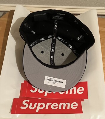 Supreme X New Era Heart Hat 2017 Black Red 7 1/2 | eBay