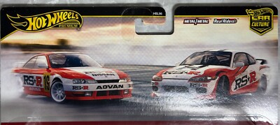 Hot Wheels Premium Car Culture Twin 2 Pack Nissan 240SX S14