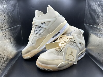 Jordan 4 SP x Off-White Sail - 2020 - 7.5W 194272184831| eBay