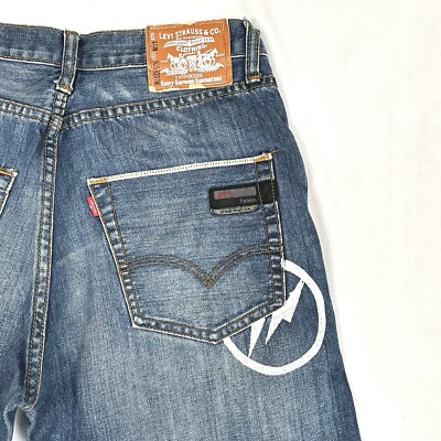 Levi's Fenom Crush 2 Fragment Design Hiroshi Fujiwara Distressed