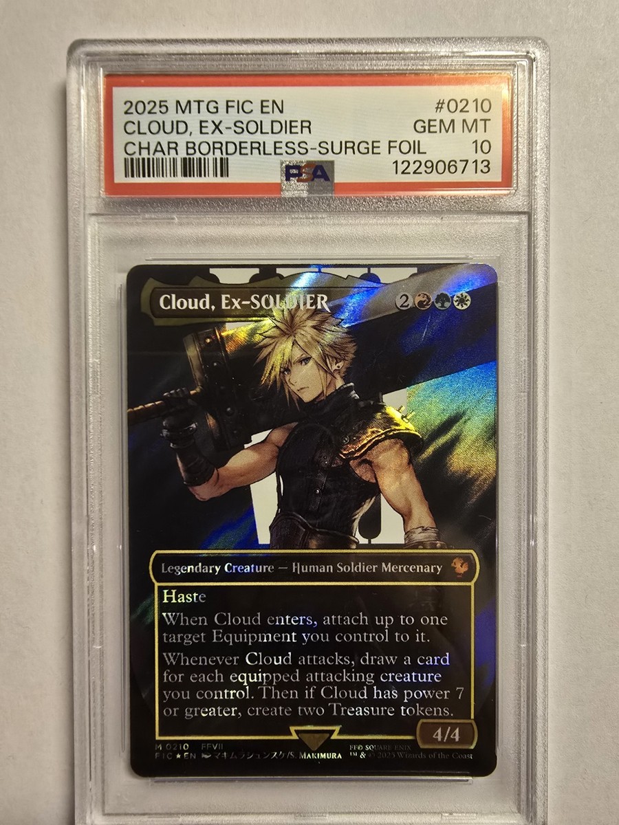 元ソルジャー、クラウド/Cloud, Ex-SOLDIER)英•サージfoil Cloud, Ex