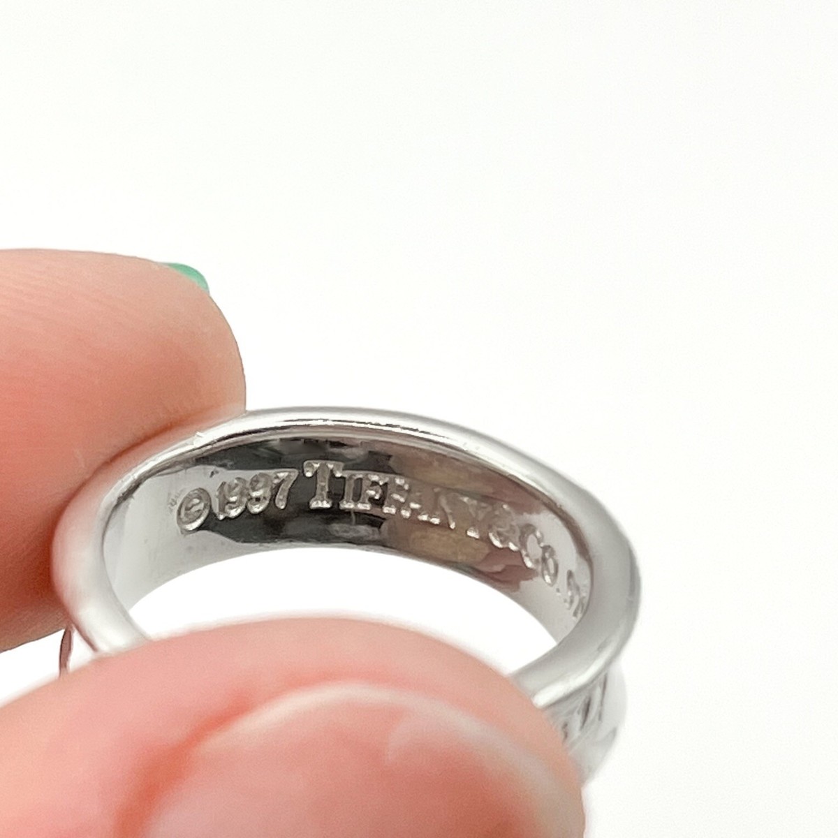 Tiffany & Co. Tiffany 1837 Ring-Vintage 1997 Release, Sterling