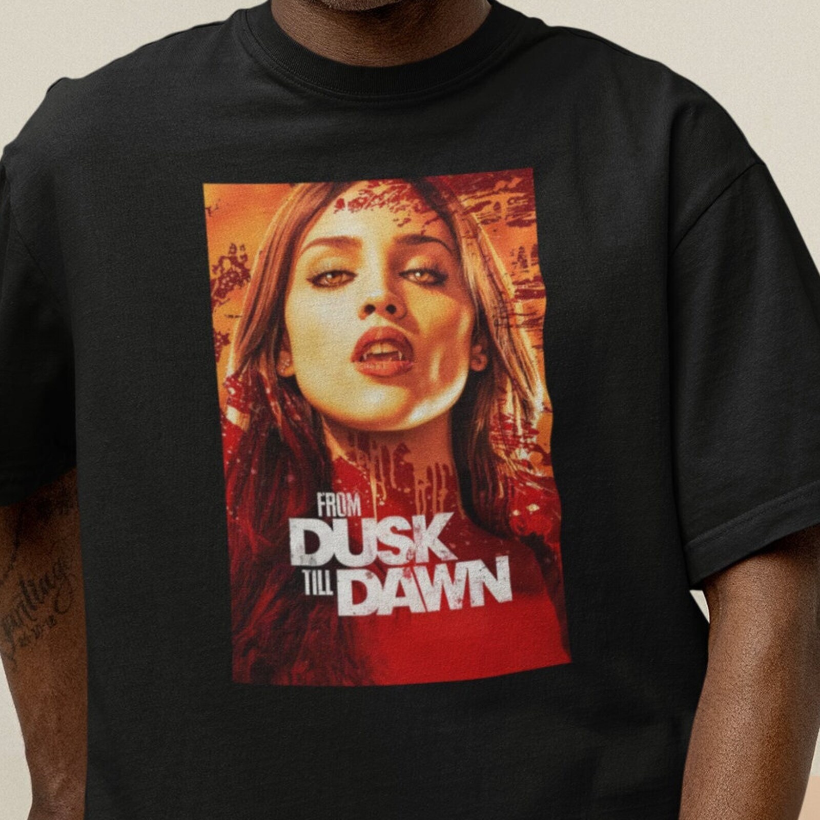 From Dusk Till Dawn Movie Tshirt, From Dusk Till Dawn Poster Shirt
