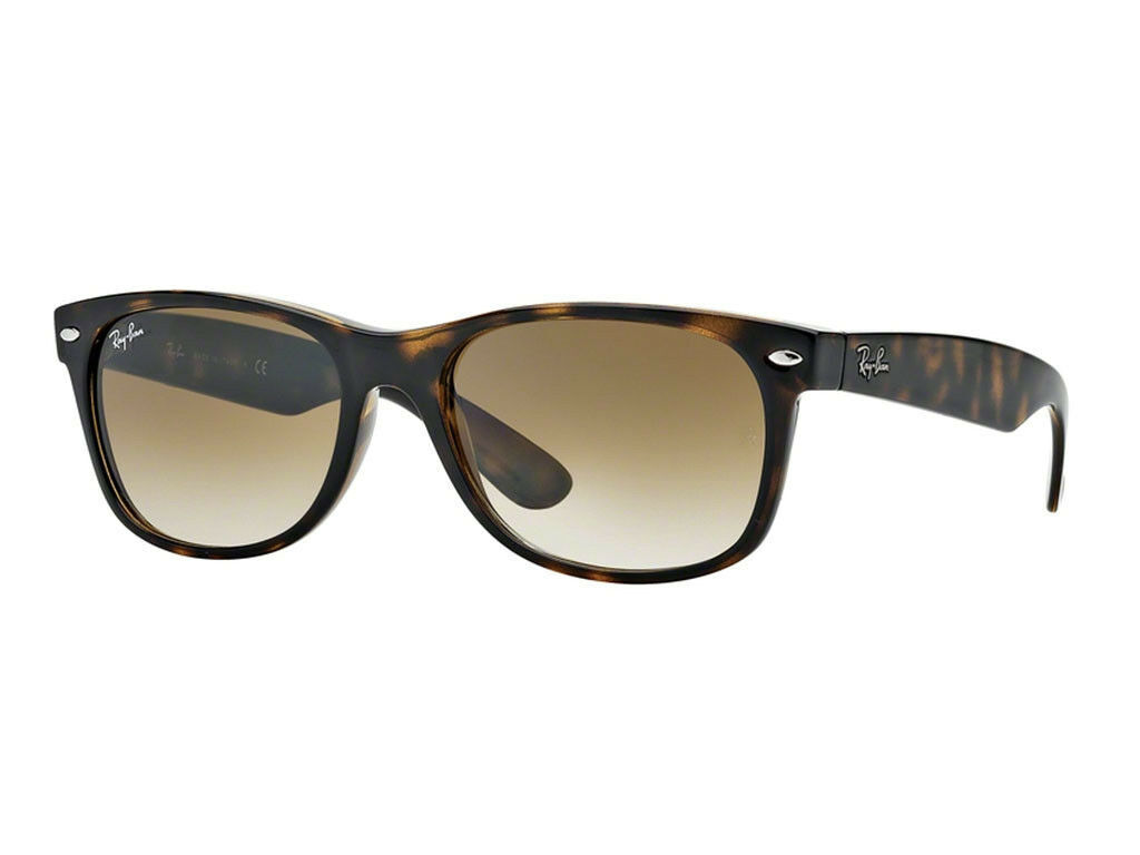 Ray-Ban New Wayfarer Classic Light Brown Gradient 55 mm Sunglasses