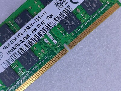 SK hynix 16GB DDR4 2933 Laptop ECC RAM 2Rx8 PC4-23400 for DELL HP
