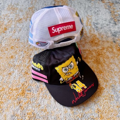 SUPREME SS25 SPONGEBOB SQUAREPANTS JEFF HAMILTON MESH BACK 6-PANEL
