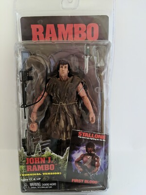 NECA First Blood John J Rambo Survival Version 7
