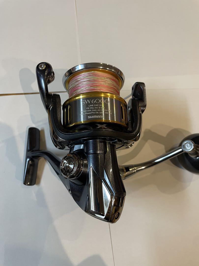 Shimano 15 Twin Power SW 6000HG Salt water Spinning Reel from