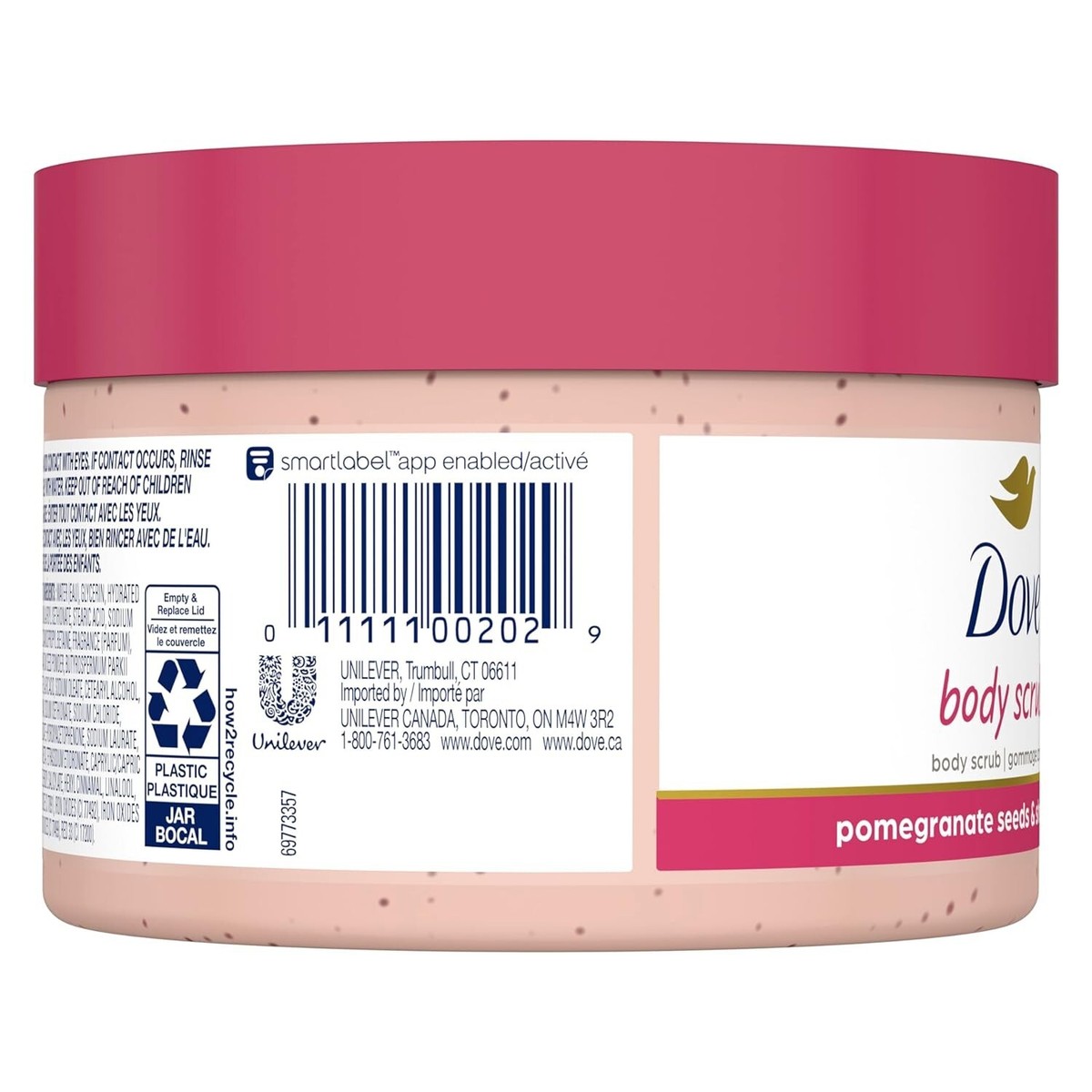 Dove Exfoliating Body Polish Pomegranate & Shea Butter Body Scrub