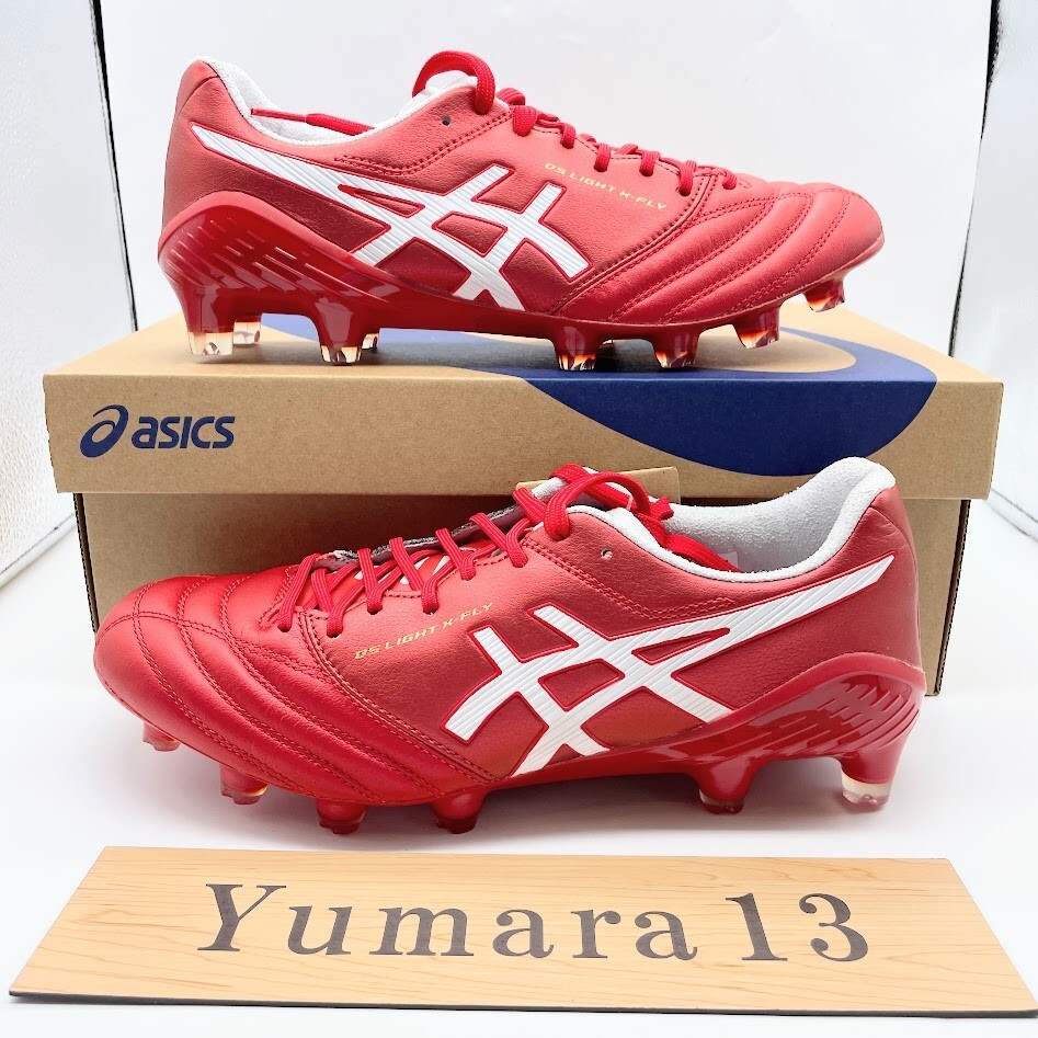 asics DS Light X-FLY 5 Classic Red White Soccer 1101A047-601 Men's