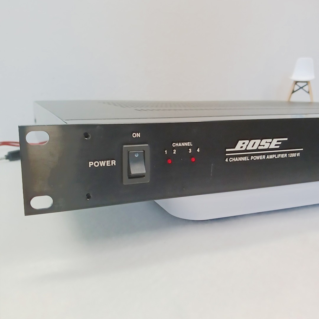 Bose 1200 VI Professional Power Amplifier 4 Channel 1U Rack Mount