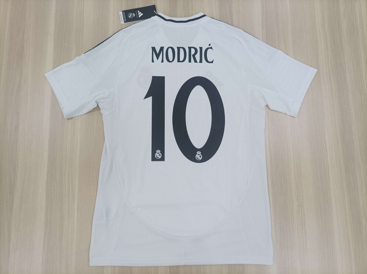 Adidas Real Madrid Home 24/25 Replica Soccer Jersey Modric 10