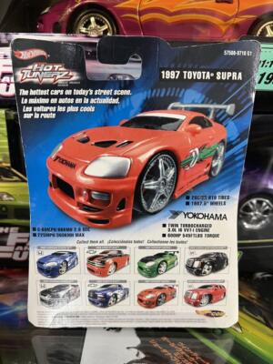 Hotwheels HOT TUNERZ FAST & FURIOUS 1997 TOYOTA SUPRA mini car | eBay